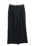 Vorschaubild 1 von Wide Leg Pants Anzughose Business Damen Falten Schwarz Gr. L 40