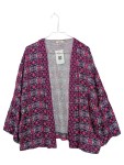 Vorschaubild 1 von Morgenmantel Kimono Damen Viskose Boho Gr. 38 M Mehrfarbig