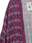 Vorschaubild 2 von Morgenmantel Kimono Damen Viskose Boho Gr. 38 M Mehrfarbig