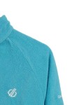 Vorschaubild 4 von Damen Fleecepullover Outdoor Langarm Türkis Gr. 42/XL
