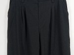 Vorschaubild 2 von Wide Leg Pants Anzughose Business Damen Falten Schwarz Gr. L 40