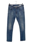 Vorschaubild 1 von Jeans Regular Fit Herren Gr. W33/50/L Blau Baumwolle Uni Casual Alltag