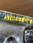 Vorschaubild 5 von Ripped Jeans Herren Blau Gr. W33/50/L Baumwolle Uni Streetwear 45 cm