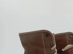 Vorschaubild 5 von Stiefel Damen Gr. 39 Braun Wildleder Schnürung 2 cm Casual Alltag Uni