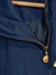 Vorschaubild 3 von Damen Übergangsmantel Gr. 40 Blau Kapuze Goldene Details