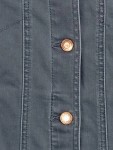 Vorschaubild 5 von Damen Jeansjacke Gr. S/36 Grau Stretch Casual