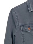 Vorschaubild 4 von Damen Jeansjacke Gr. S/36 Grau Stretch Casual