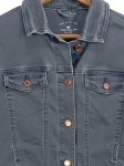 Vorschaubild 3 von Damen Jeansjacke Gr. S/36 Grau Stretch Casual