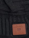 Vorschaubild 6 von Mütze Bluetooth Unisex Smart Beanie Hat Schwarz Polyester Casual