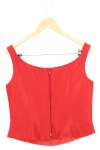 Vorschaubild 2 von Damen Kostüm mit Rock Gr. 38/M Rot Elegant Business Zweiteiler