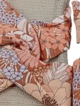 Vorschaubild 3 von Pantoletten Damen Gr. 38 Floral Schleife Sommer Slides