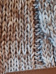 Vorschaubild 6 von Herren Pullover Rollkragen Zopfmuster Beige Meliert Gr. M