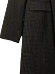 Vorschaubild 4 von Klassischer Mantel Damen Braun Gr. 42/XL Viskose Polyester Elasthan Knopf