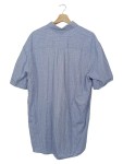 Vorschaubild 2 von Monterosso Herren Freizeithemd Kurzarm Gr. 42/XL Blau Kariert Baumwolle