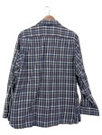Vorschaubild 2 von Thermo Herren Freizeithemd Gr. 41/42 Kariert Blau Braun Baumwolle