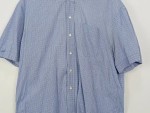 Vorschaubild 3 von Monterosso Herren Freizeithemd Kurzarm Gr. 42/XL Blau Kariert Baumwolle