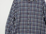 Vorschaubild 4 von Thermo Herren Freizeithemd Gr. 41/42 Kariert Blau Braun Baumwolle