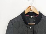 Vorschaubild 4 von Bomberjacke Kinder Gr. 176 Schwarz Viskose Uni Casual Modern Polyester
