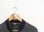 Vorschaubild 5 von Bomberjacke Kinder Gr. 176 Schwarz Viskose Uni Casual Modern Polyester