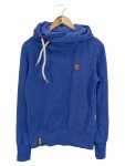 Vorschaubild 1 von Kapuzenpullover Damen Gr. M Blau Hoodie Schalkragen