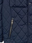 Vorschaubild 2 von Steppjacke Kinder Gr. 140 Blau Polyester Uni Casual Langarm