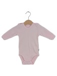 Vorschaubild 1 von Body Langarm Mädchen Rosa Gr. 62 Baumwolle