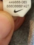 Vorschaubild 5 von T-Shirt Kinder Gr. 128 Just Do It Grau Kurzarm Baumwolle