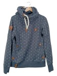 Vorschaubild 1 von Damen Kapuzenpullover Hoodie Anker Maritim Blau Gr. L