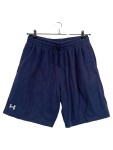 Vorschaubild 1 von Sportshorts Herren Blau Gr. 50/L Baumwolle Uni Sportlich Logo 40 cm