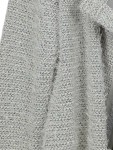 Vorschaubild 4 von Damen Strickjacke Gr. 42 Grau Meliert Elegant