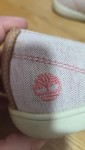Vorschaubild 2 von Damen Slipper Canvas Loafer Rosa Gr. 38,5 Slip-On Schuhe