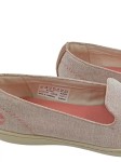 Vorschaubild 4 von Damen Slipper Canvas Loafer Rosa Gr. 38,5 Slip-On Schuhe