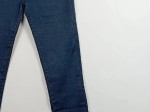 Vorschaubild 2 von Slim Fit Damen Blau Gr. W27/36/S Baumwolle Uni Casual
