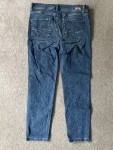 Vorschaubild 2 von Damen Jeans Tapered Fit Blau Gr. 36 W28 Stretch Casual