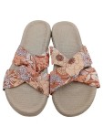 Vorschaubild 2 von Pantoletten Damen Gr. 38 Floral Schleife Sommer Slides
