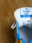 Vorschaubild 4 von 57/40 Damen Sneaker Low Gr. 36.5 Hellblau Orange Gelb