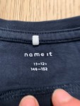 Vorschaubild 6 von Langarmshirt Kinder Blau Gr. 146 Baumwolle Logo-Print Casual Freizeit