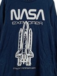 Vorschaubild 3 von Langarmshirt Kinder Blau Gr. 146 Baumwolle Logo-Print Casual Freizeit