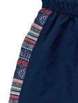 Vorschaubild 2 von Damen Badeshorts Gr. 36-38 Blau Ethno Kordelzug