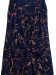 Vorschaubild 3 von Sommerkleid Damen Gr. 34 XS Blau Vogelmuster Midi