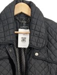 Vorschaubild 2 von Steppjacke Damen Gr. 38/M Schwarz Polyamid Uni Klassisch Langarm