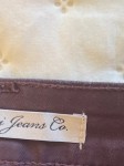Vorschaubild 3 von Jeans Slim Fit Damen Gr. W30/38/M Lila Baumwolle Uni Casual Freizeit Knopf