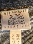 Vorschaubild 4 von Jeanskleid Damen Gr. 38/M Blau Baumwolle Uni Casual Alltag Knopfleiste