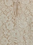 Vorschaubild 3 von Bluse Damen Gr. 34/XS Beige Polyamid Florales Muster Romantisch