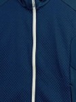Vorschaubild 3 von Damen Trainingsjacke Gr. 40/L Blau Sportjacke Fleece