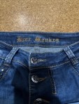 Vorschaubild 5 von Damen Jeans Slim Fit W29/L32 Blau Nieten Stretch
