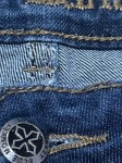 Vorschaubild 2 von Damen Jeans Slim Fit W29/L32 Blau Nieten Stretch