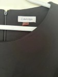 Vorschaubild 3 von Etuikleid Damen Gr. 44 Schwarz Weiß Business Kleid