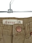 Vorschaubild 3 von A|wear Damen Shorts Beige Gr. 38 Baumwolle Casual Kurze Hose