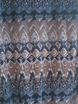 Vorschaubild 5 von Damen Bluse Gr. 46 Blau Ethno Muster Viskose 3/4-Arm